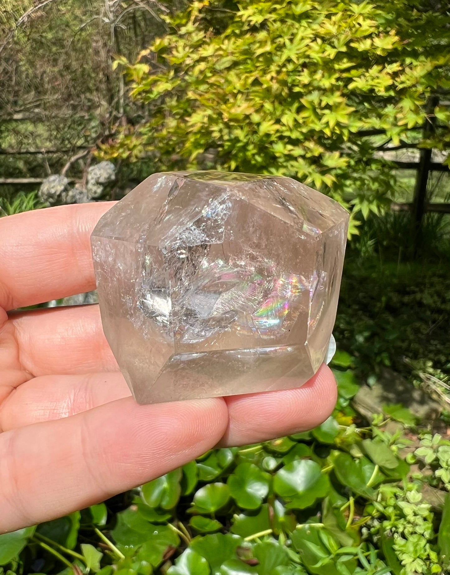 Smoky Phantom Quartz Freeform ~ Brazil