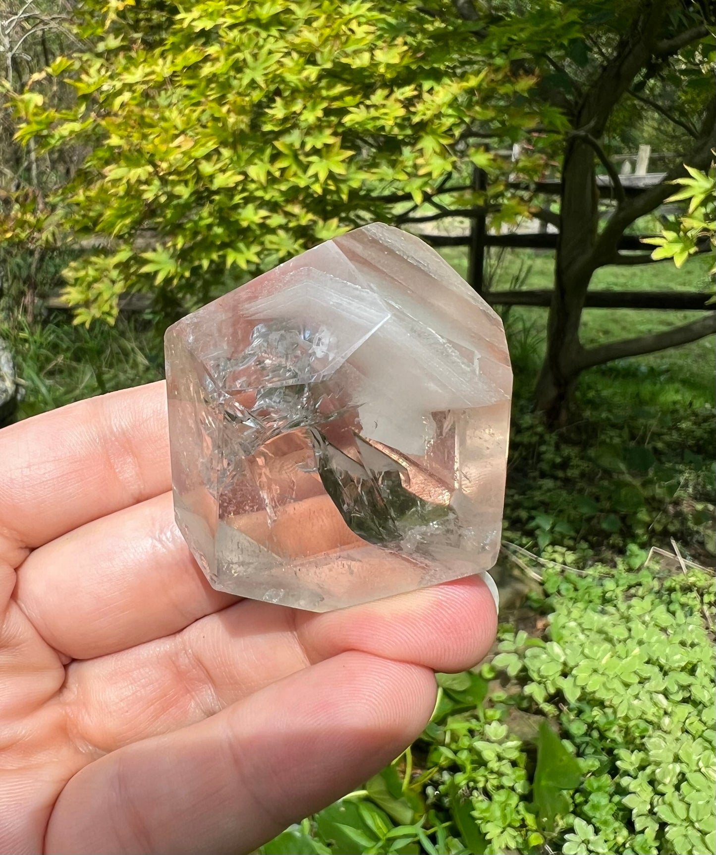 Smoky Phantom Quartz Freeform ~ Brazil