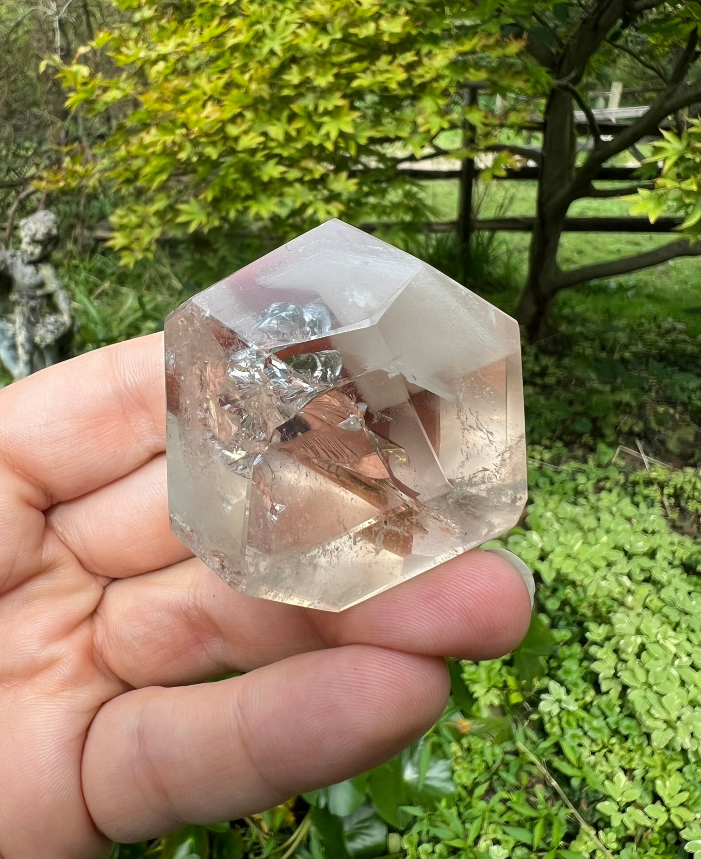 Smoky Phantom Quartz Freeform ~ Brazil