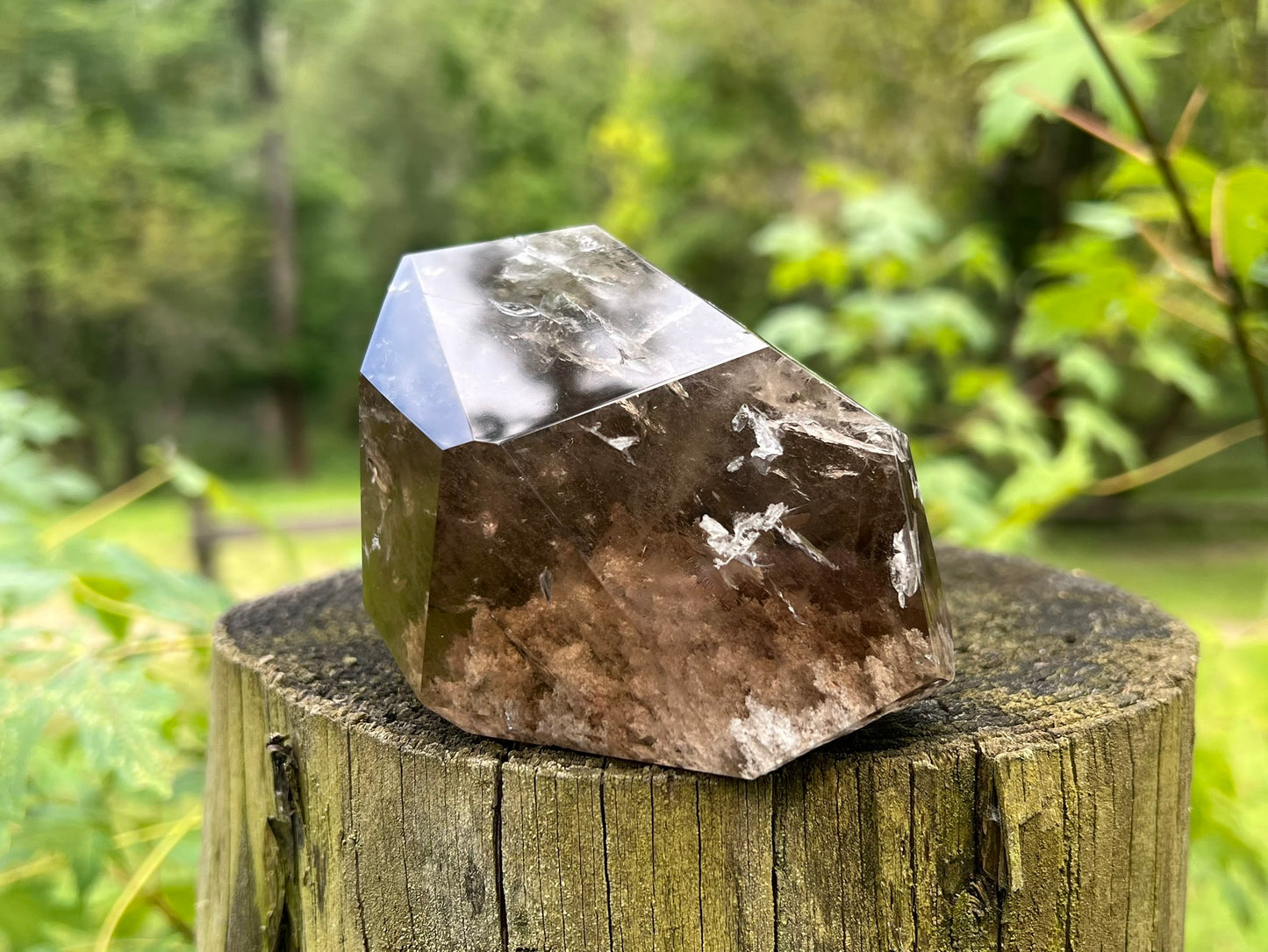 Smoky Garden Quartz Freeform ~ Brazil