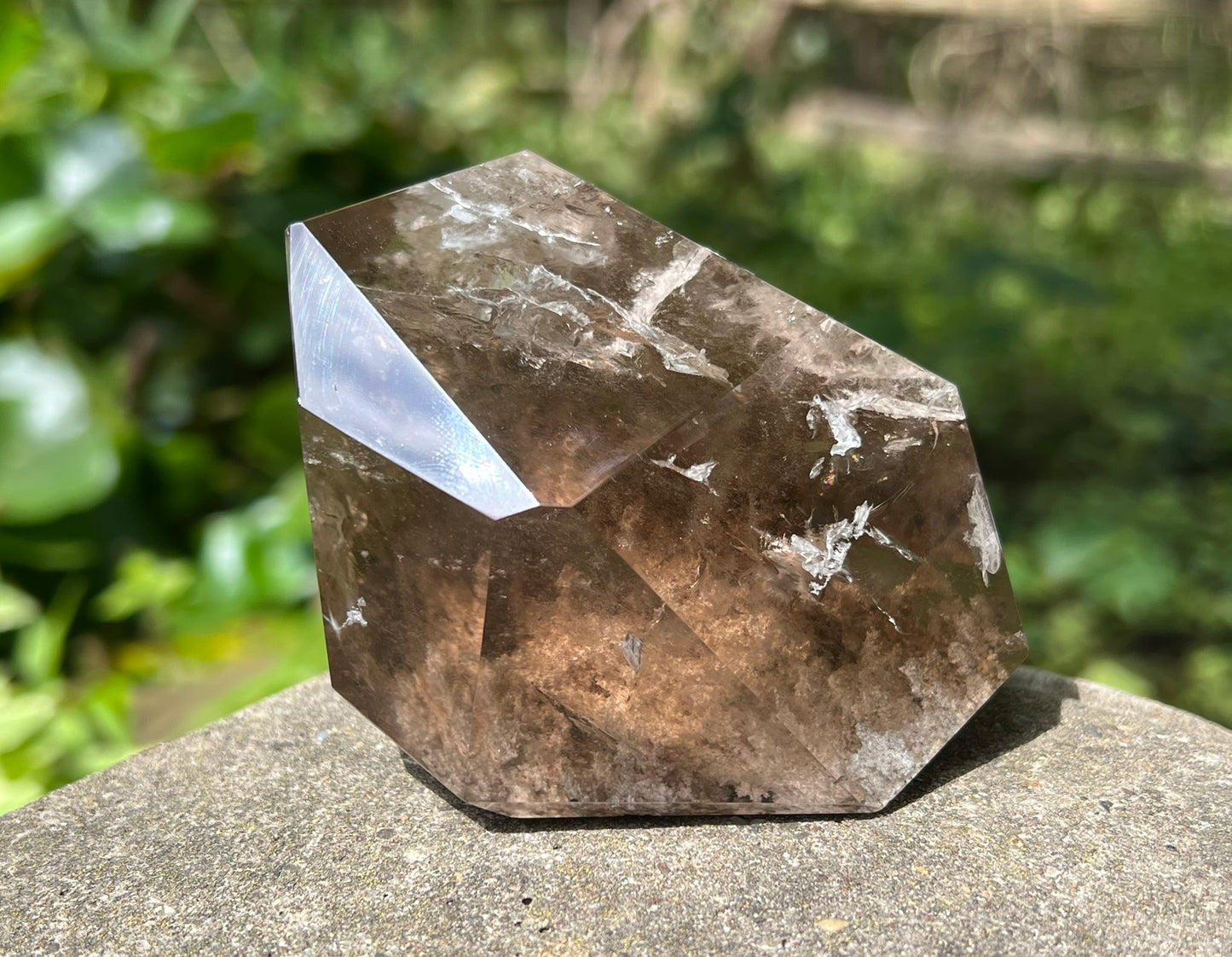 Smoky Garden Quartz Freeform ~ Brazil