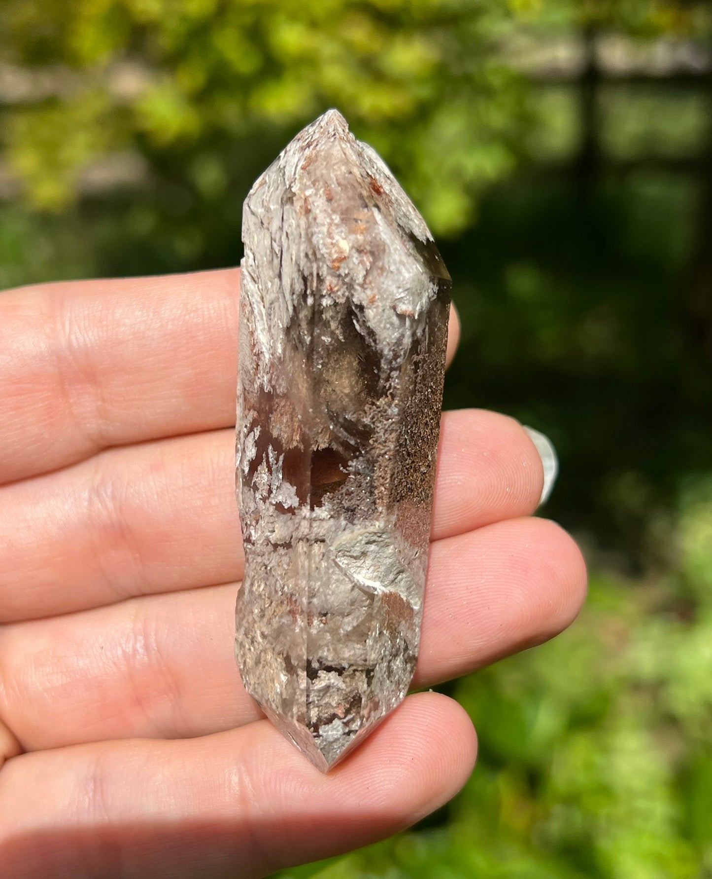Smoky Garden Double Terminated Quartz Point ~ Brazil