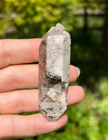Smoky Garden Double Terminated Quartz Point ~ Brazil