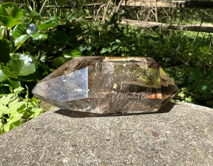 Smoky Phantom Double Terminated Quartz Point ~ Brazil