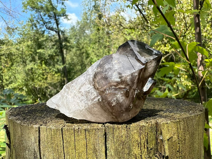 Smoky Elestial Quartz Point