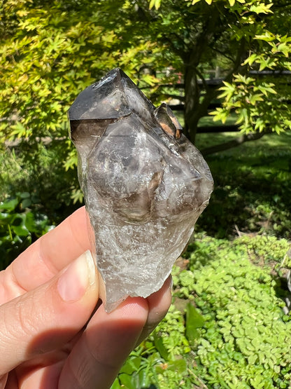 Smoky Elestial Quartz Point