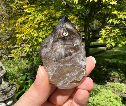 Smoky Elestial Quartz Point