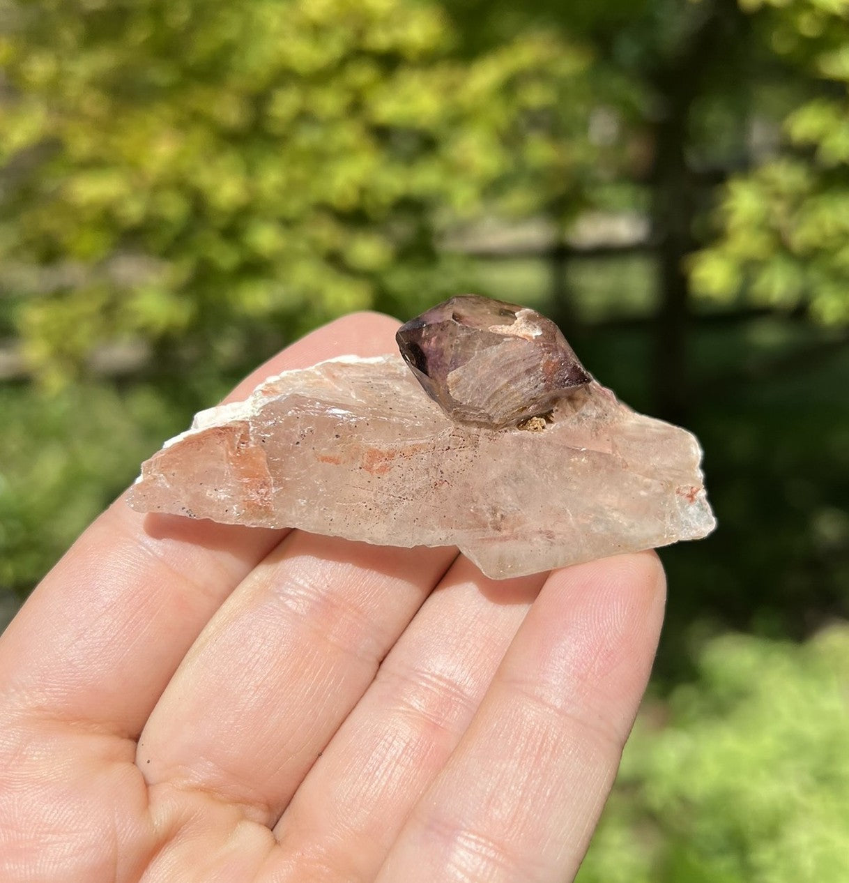 Smoky Elestial Quartz Specimen