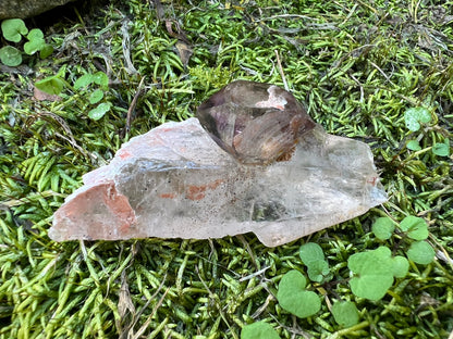 Smoky Elestial Quartz Specimen
