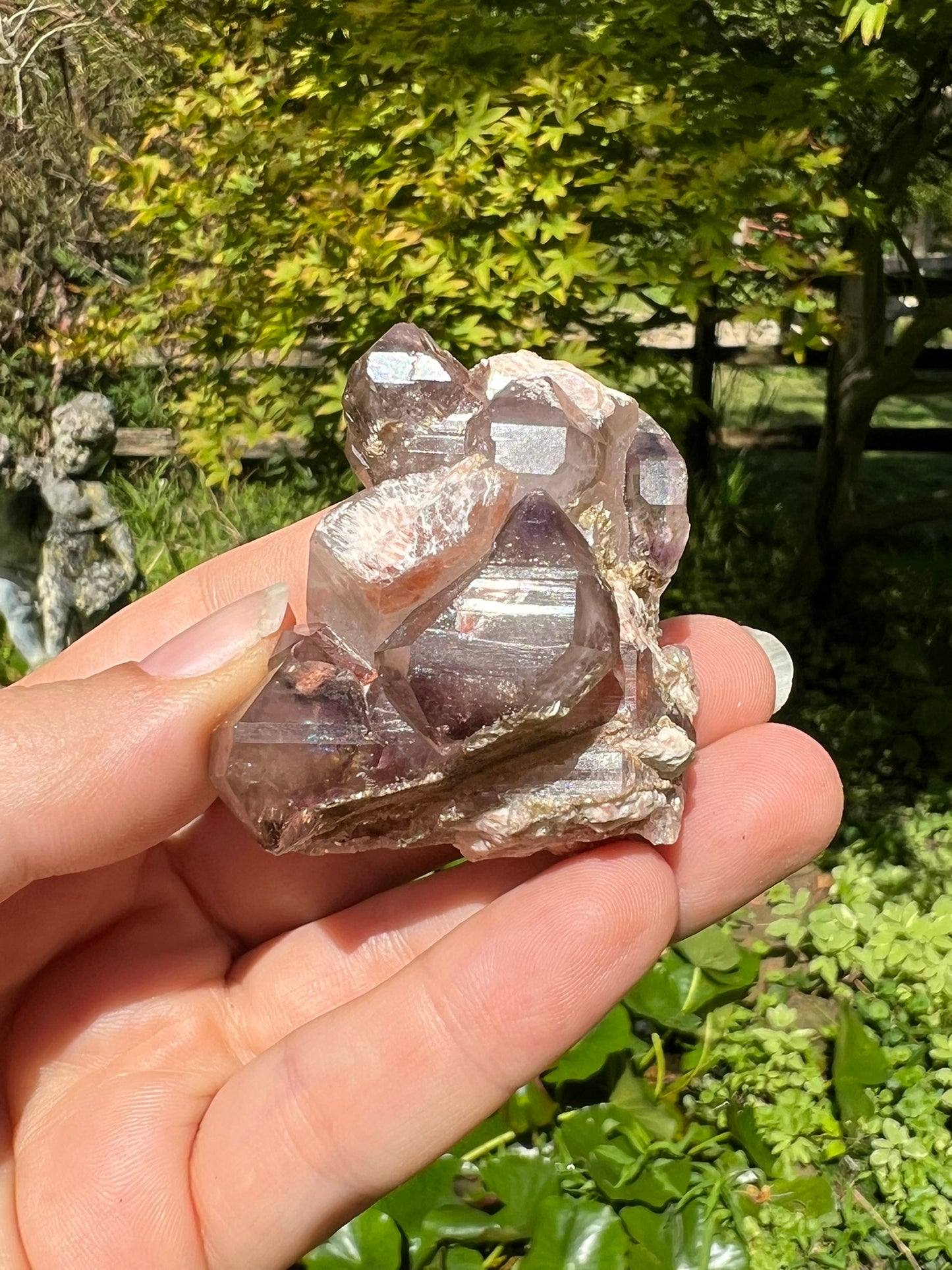 Smoky Elestial Quartz Specimen