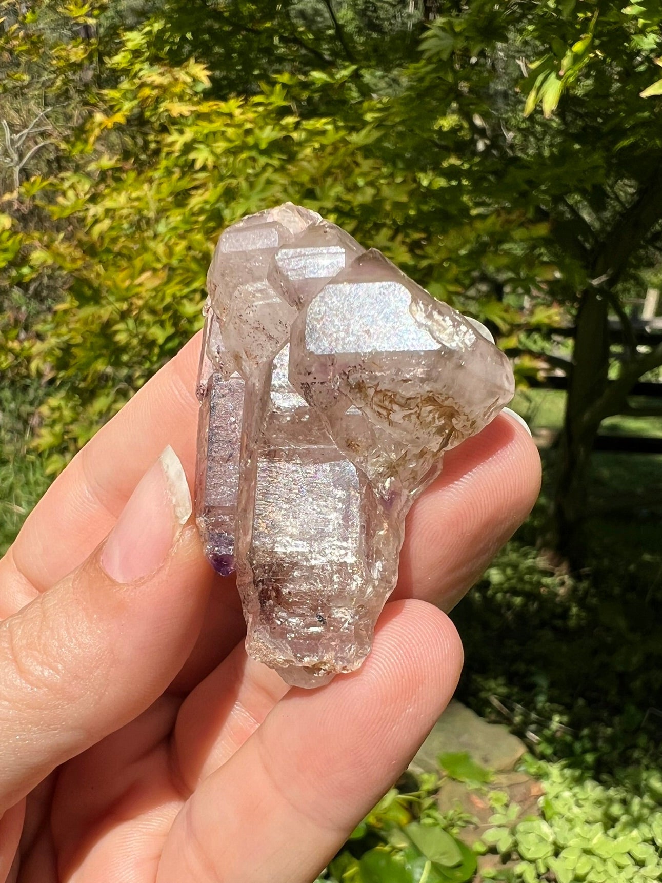 Smoky Elestial Quartz Specimen