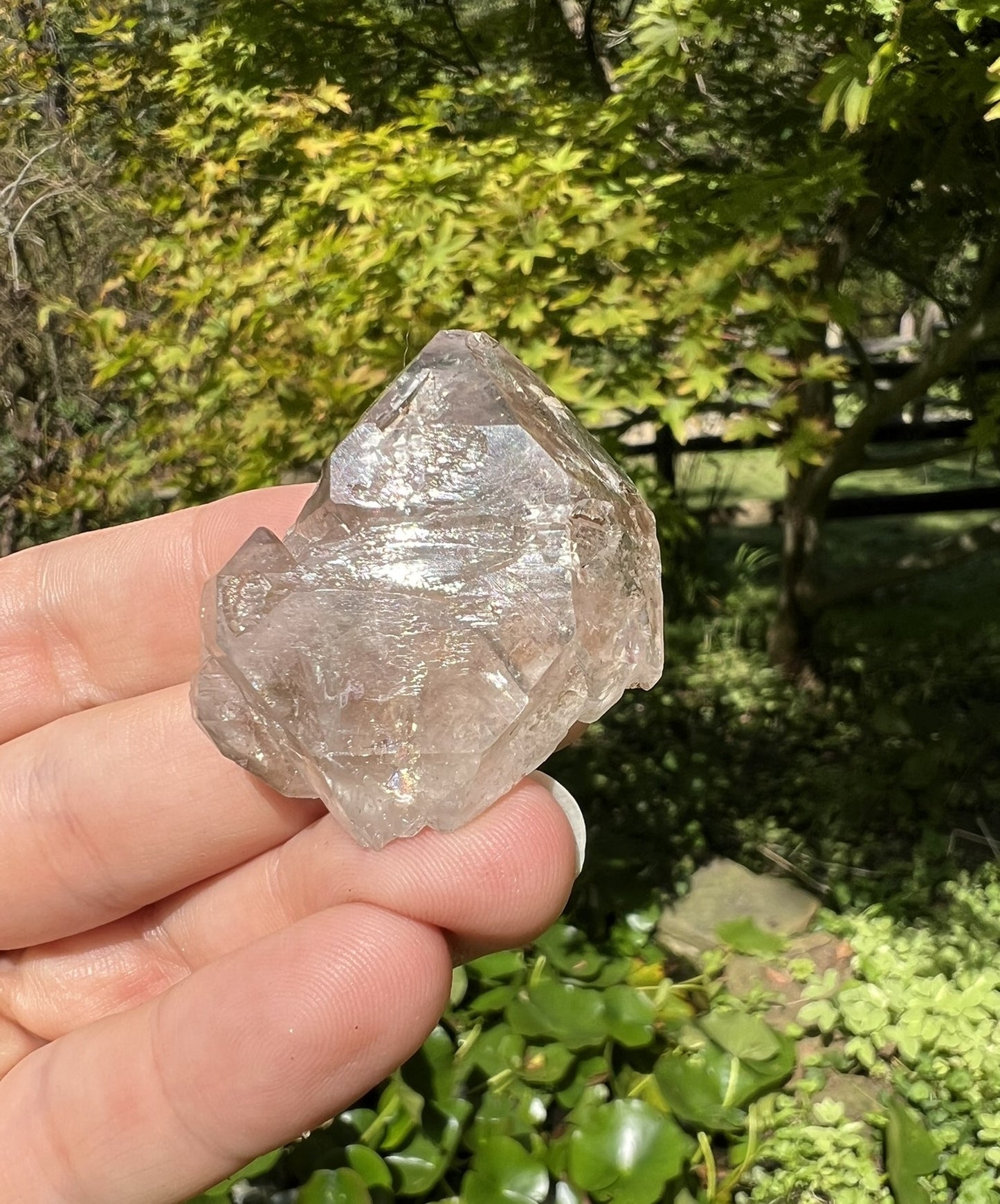 Smoky Elestial Quartz Point