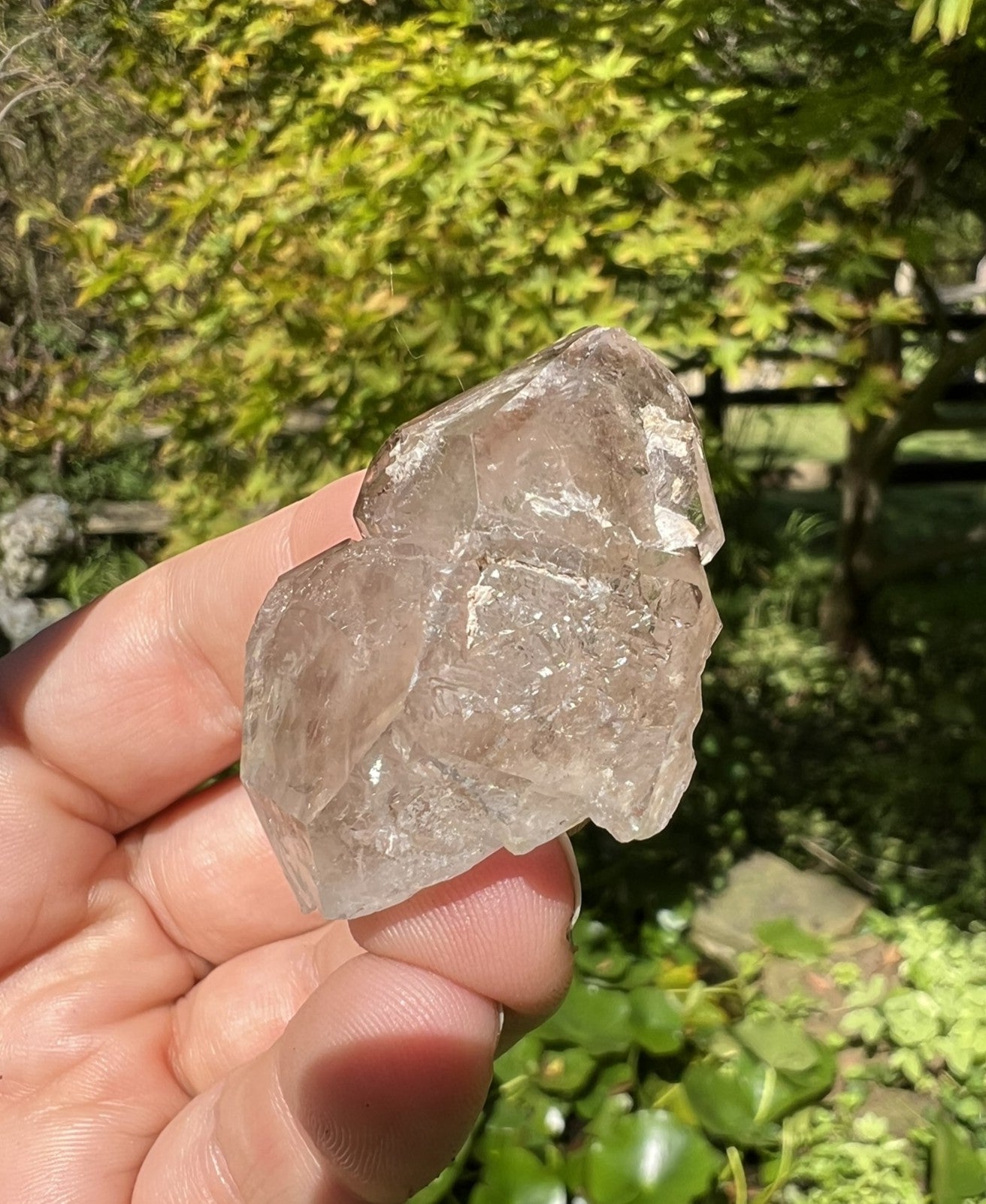 Smoky Elestial Quartz Point