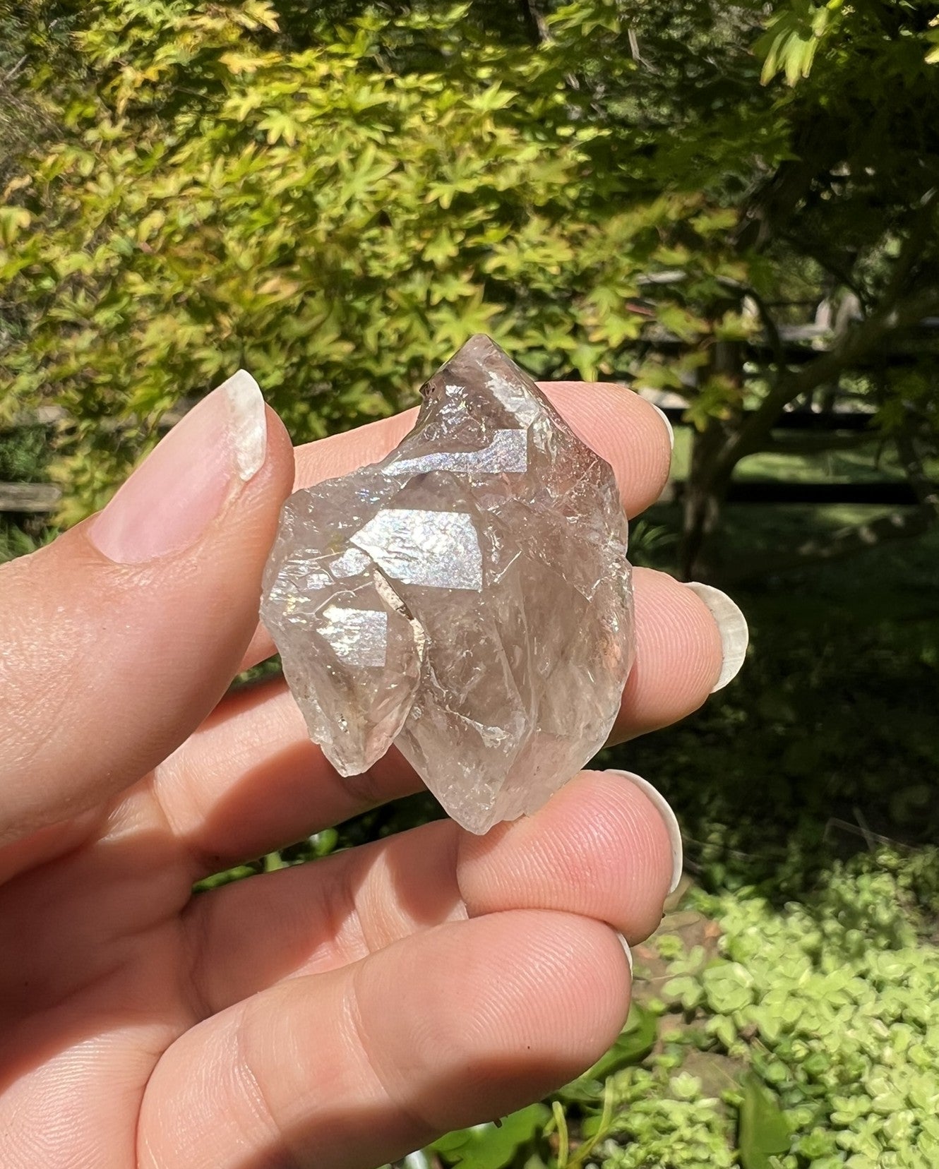 Smoky Elestial Quartz Point