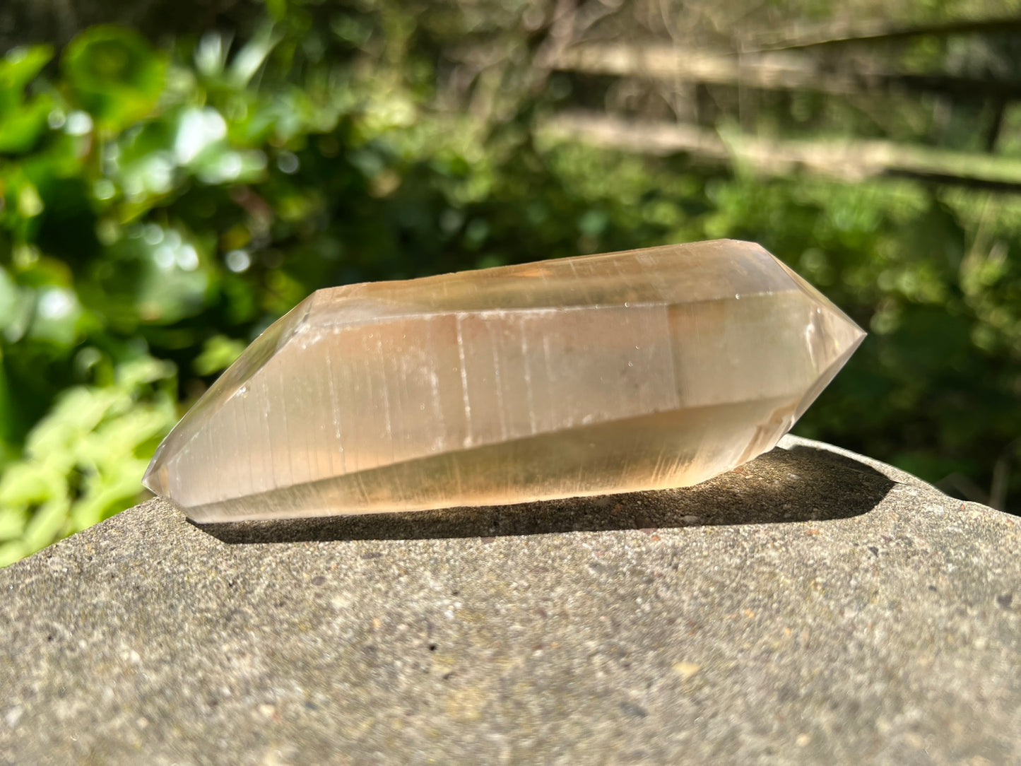 Lemurian Smoky Quartz Double Terminated Quartz Point ~ Brazil