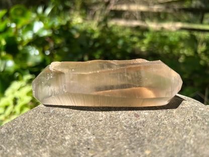 Lemurian Smoky Quartz Double Terminated Quartz Point ~ Brazil