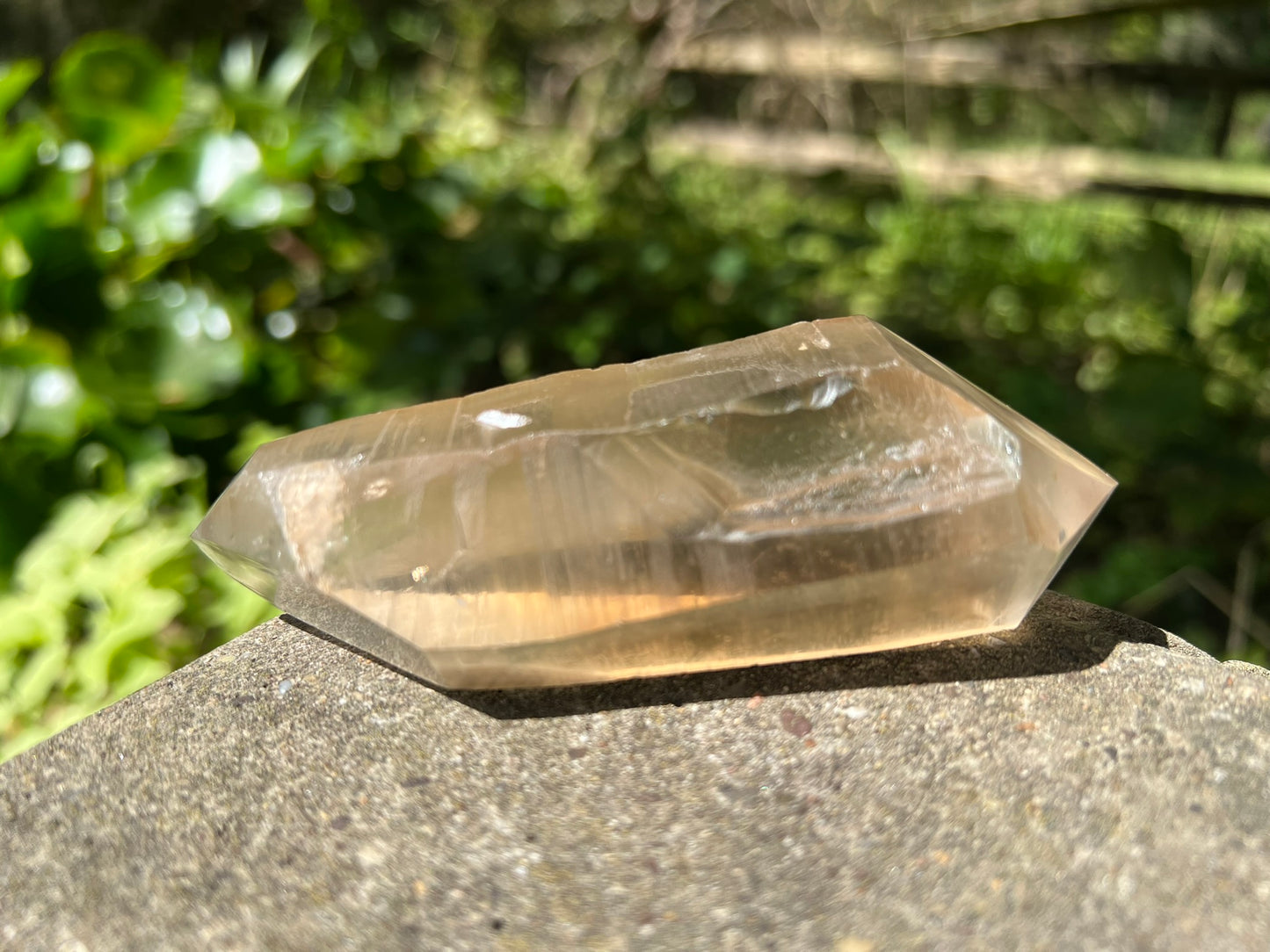 Lemurian Smoky Quartz Double Terminated Quartz Point ~ Brazil