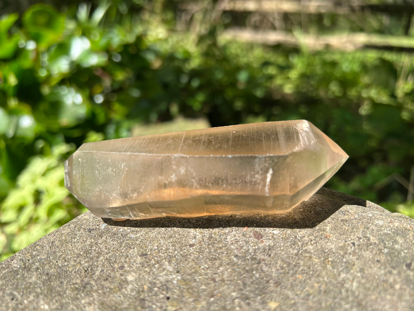 Lemurian Smoky Quartz Double Terminated Quartz Point ~ Brazil