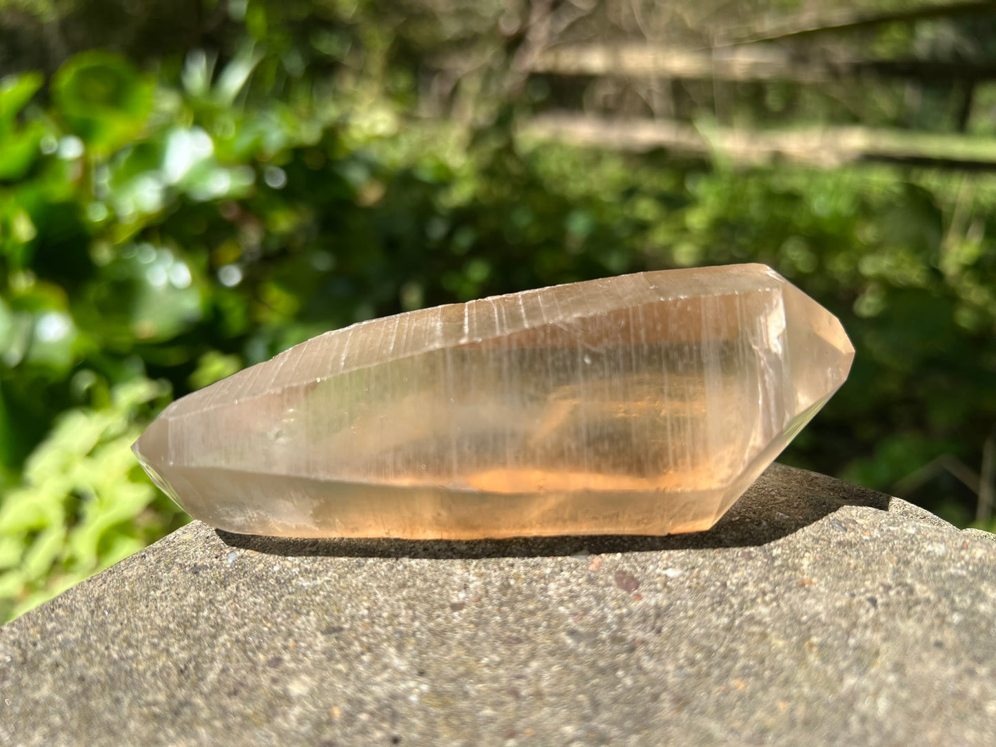 Lemurian Smoky Quartz Double Terminated Quartz Point ~ Brazil