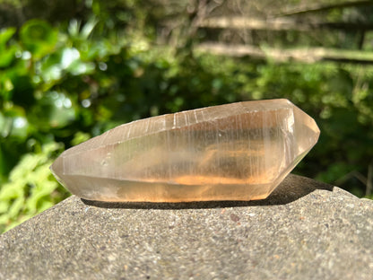 Lemurian Smoky Quartz Double Terminated Quartz Point ~ Brazil