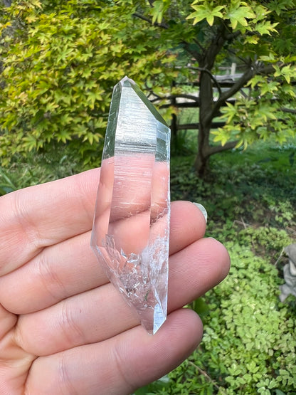 Lemurian Quartz Double Terminated Quartz Point ~ Brazil
