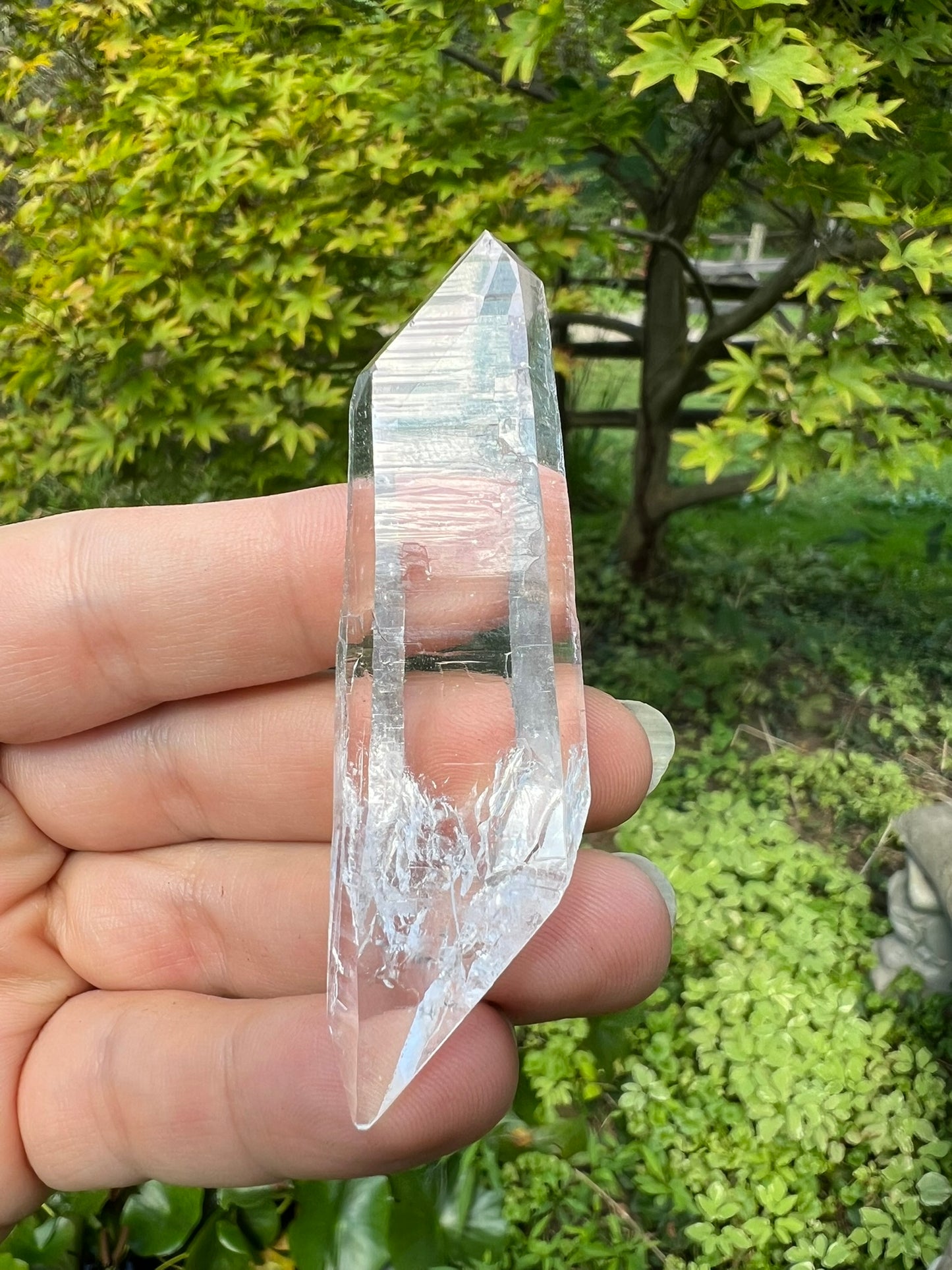 Lemurian Quartz Double Terminated Quartz Point ~ Brazil