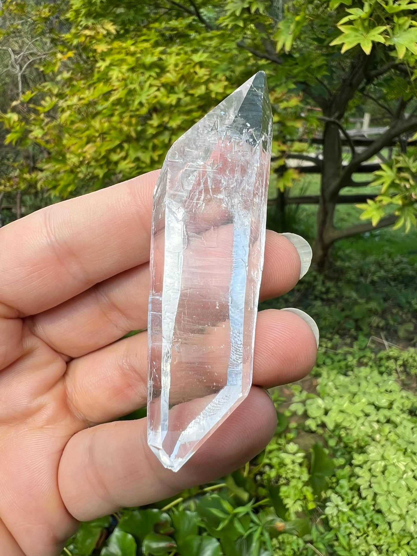 Lemurian Quartz Double Terminated Quartz Point ~ Brazil