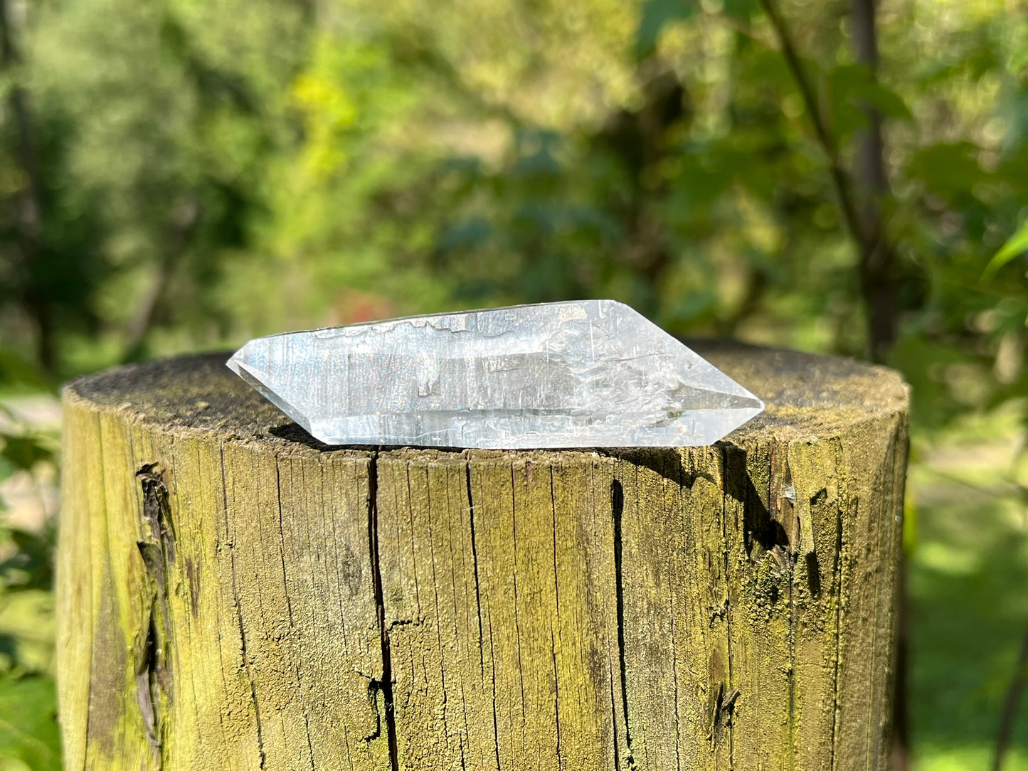 Lemurian Quartz Double Terminated Quartz Point ~ Brazil