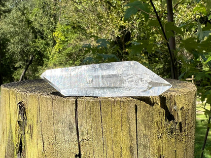 Lemurian Quartz Double Terminated Quartz Point ~ Brazil