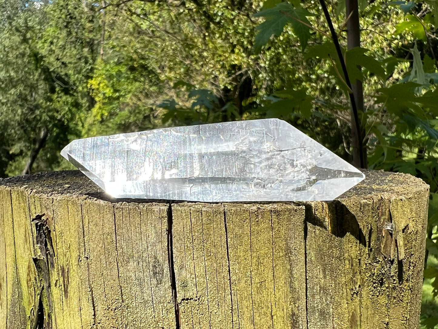 Lemurian Quartz Double Terminated Quartz Point ~ Brazil