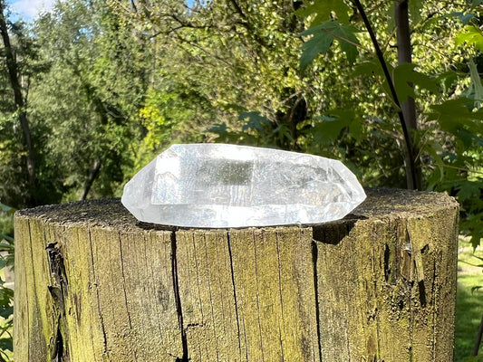 Lemurian Quartz Double Terminated Quartz Point