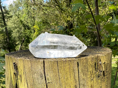 Lemurian Quartz Double Terminated Quartz Point ~ Brazil