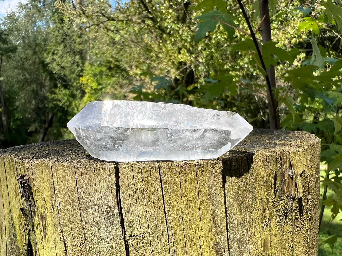 Lemurian Quartz Double Terminated Quartz Point ~ Brazil