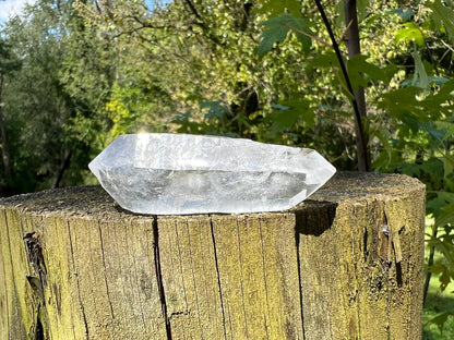 Lemurian Quartz Double Terminated Quartz Point ~ Brazil
