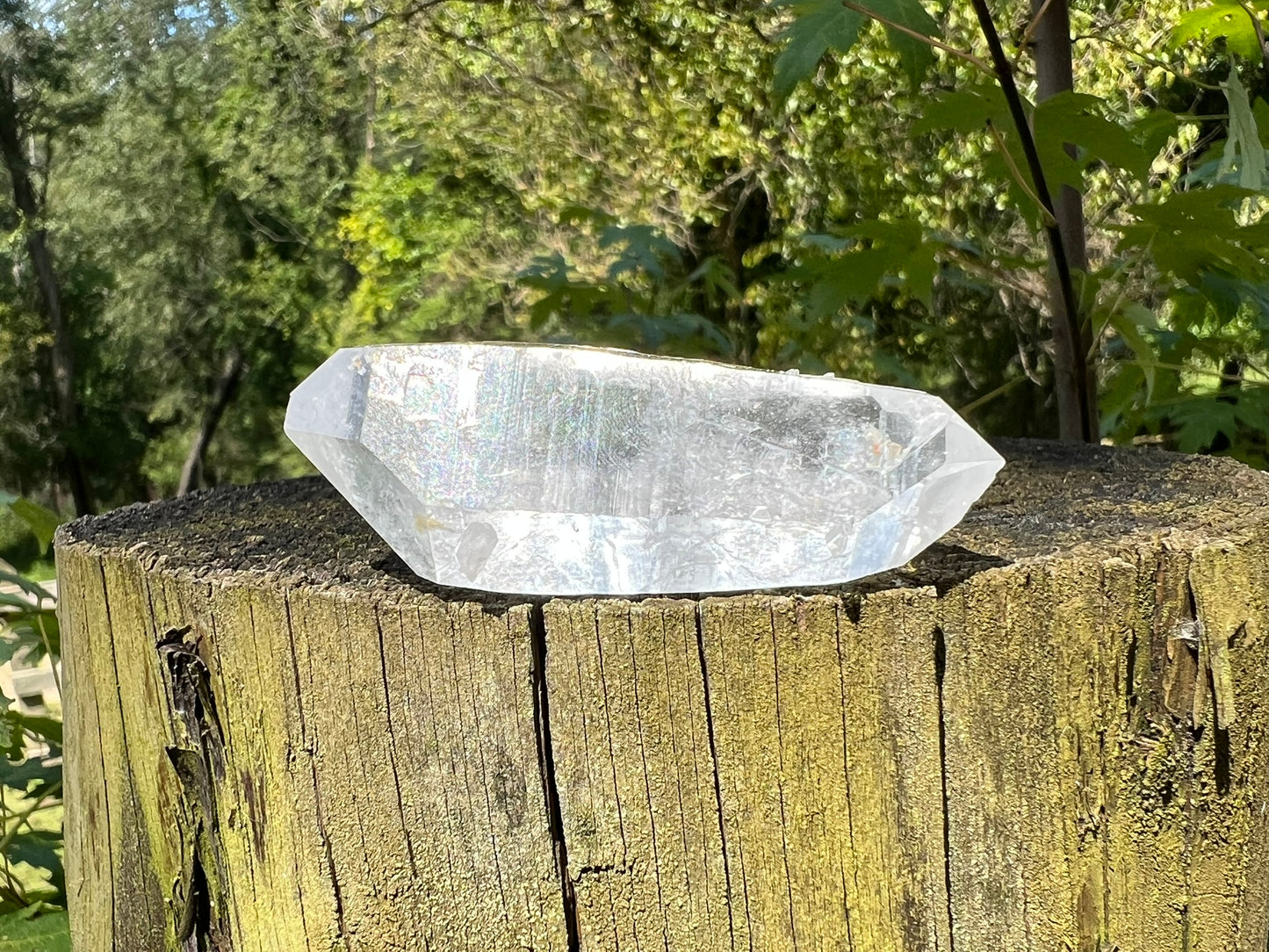 Lemurian Quartz Double Terminated Quartz Point ~ Brazil