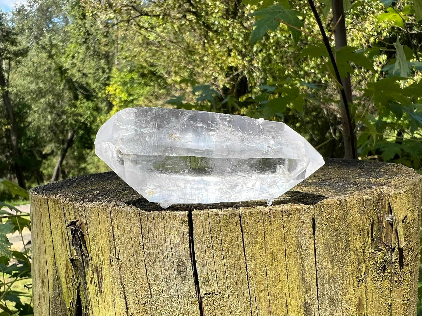 Lemurian Quartz Double Terminated Quartz Point ~ Brazil