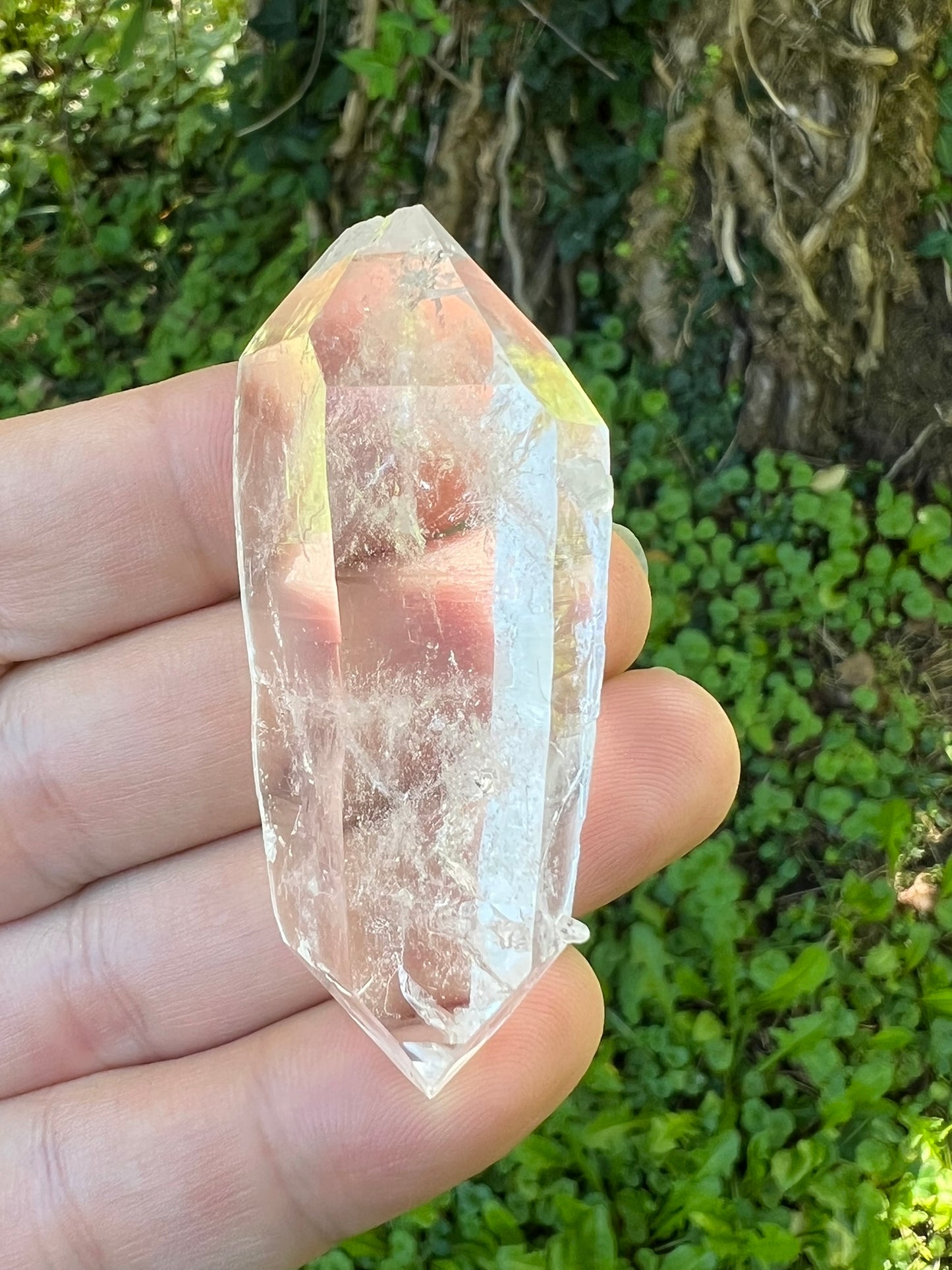 Lemurian Quartz Double Terminated Quartz Point ~ Brazil