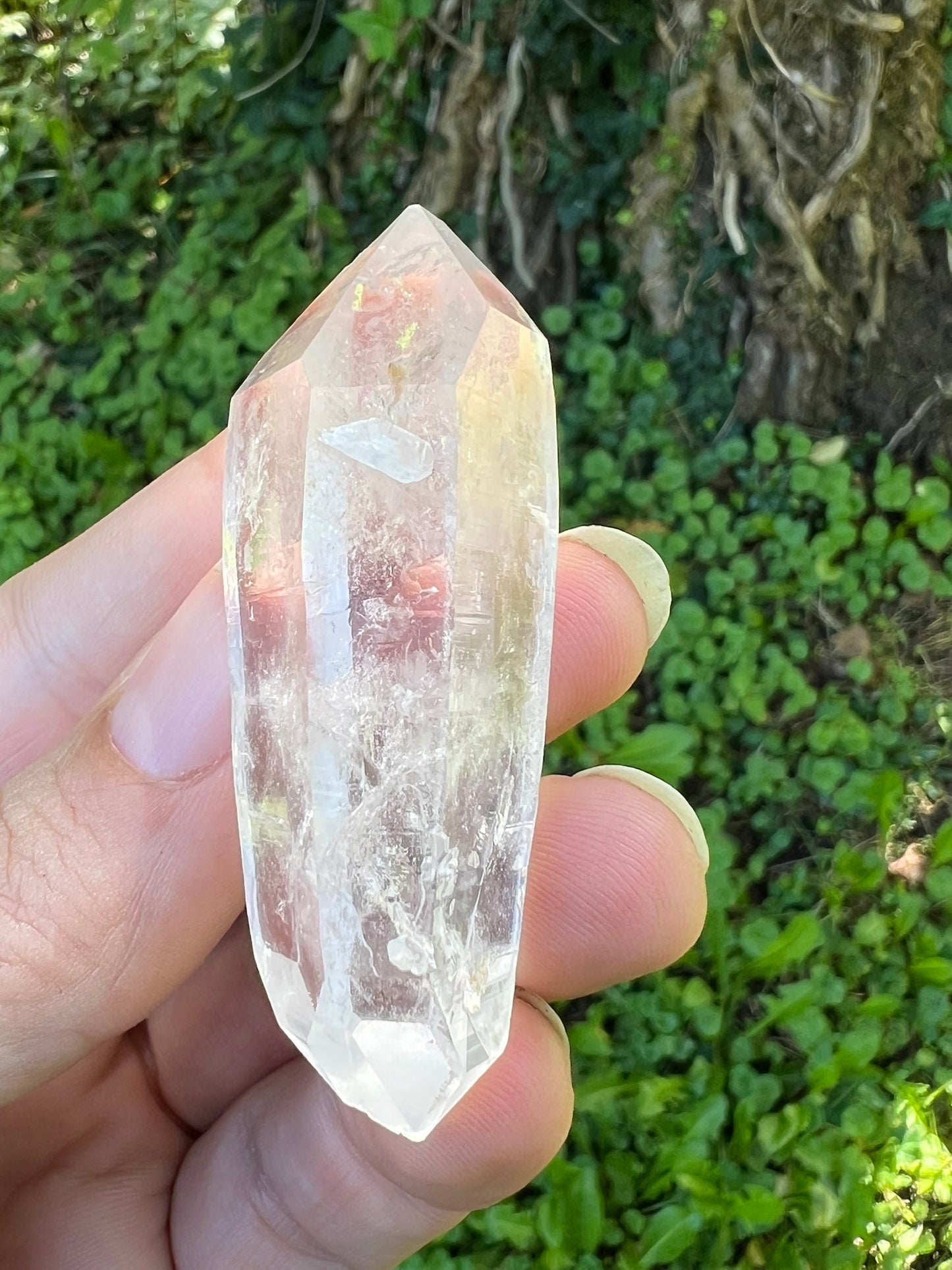 Lemurian Quartz Double Terminated Quartz Point ~ Brazil