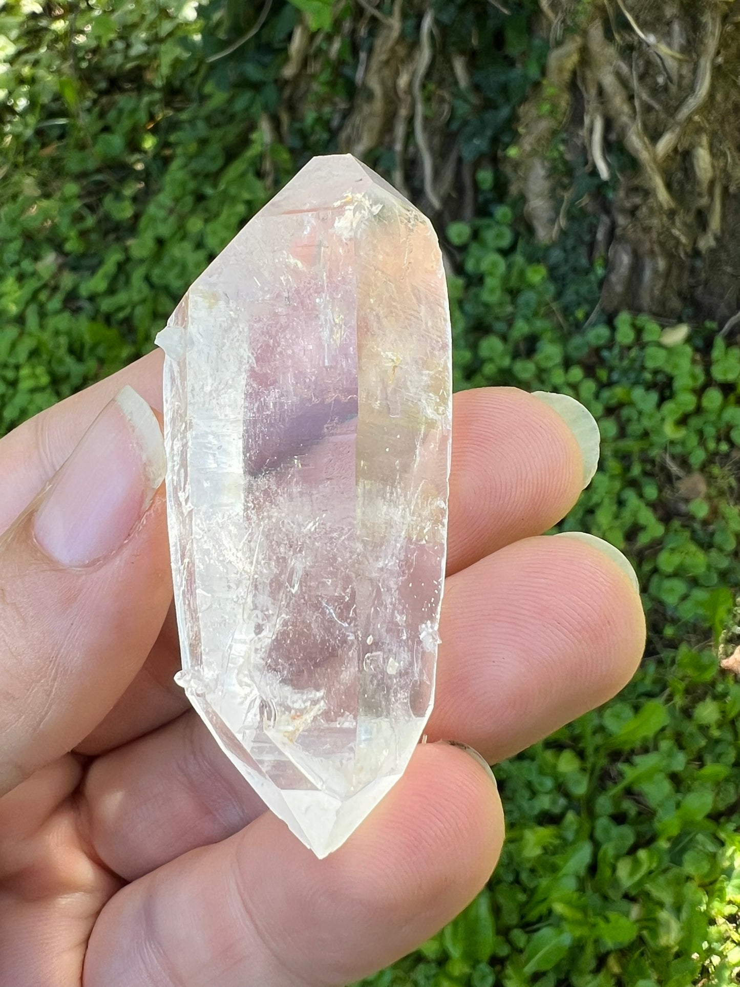 Lemurian Quartz Double Terminated Quartz Point ~ Brazil