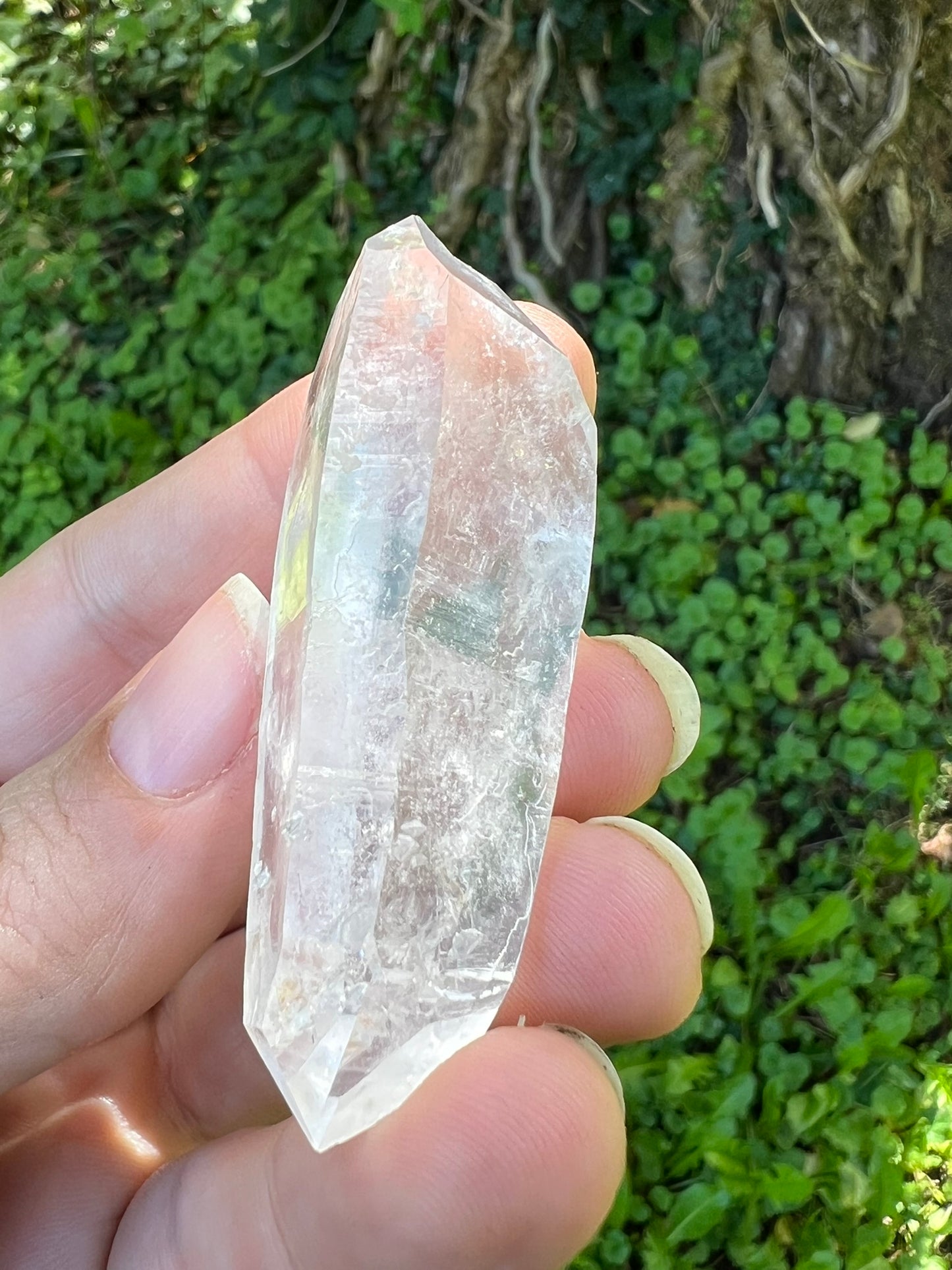 Lemurian Quartz Double Terminated Quartz Point ~ Brazil
