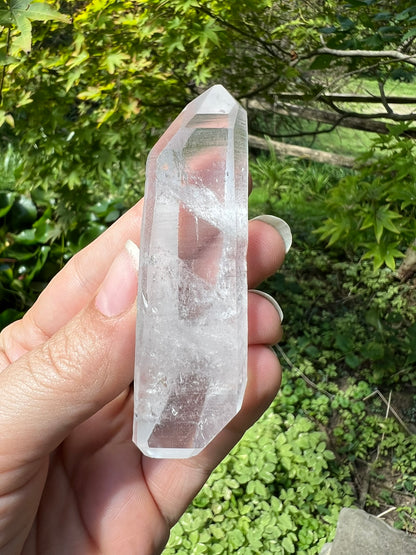Lemurian Quartz Double Terminated Quartz Point ~ Brazil