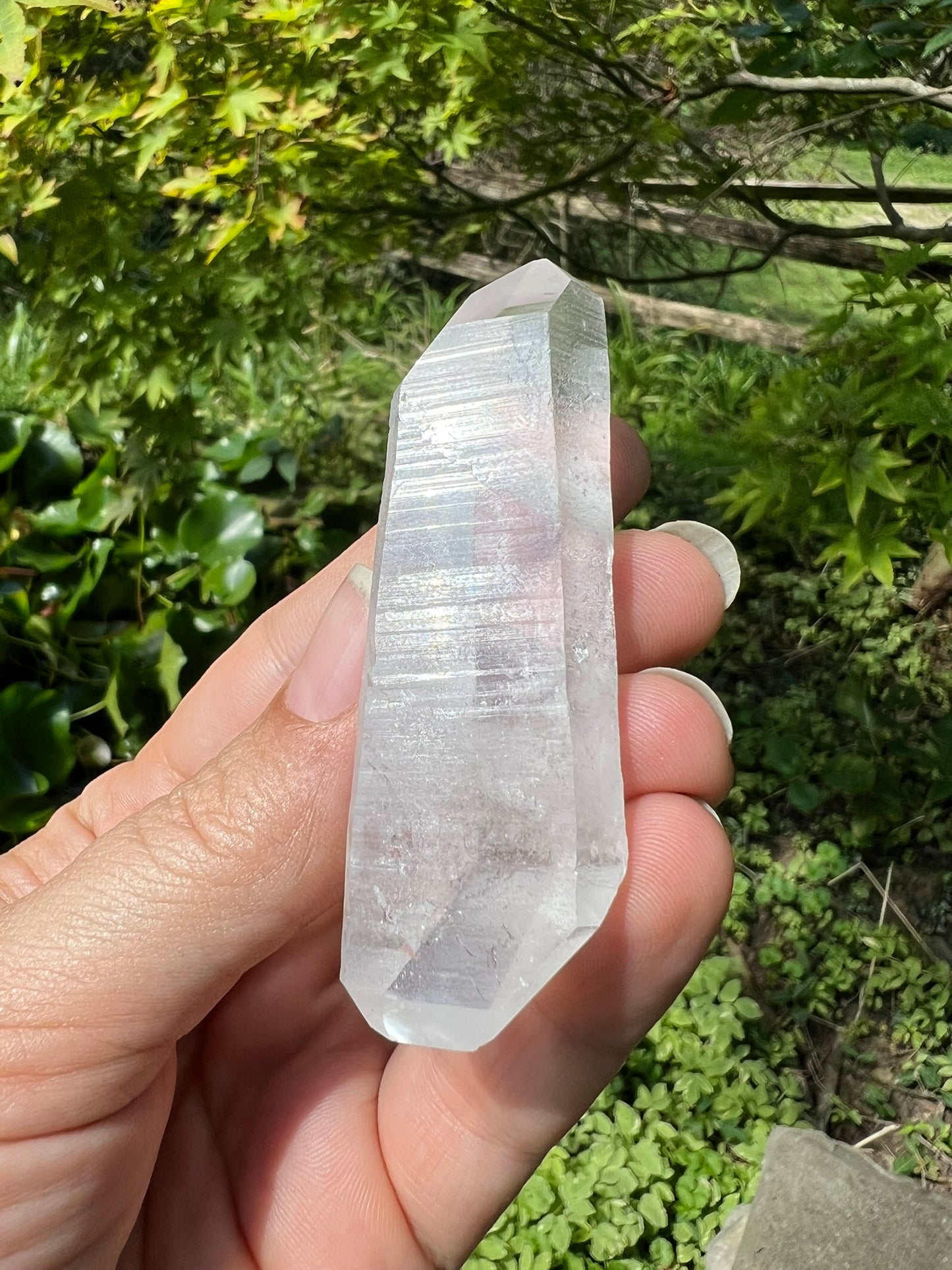Lemurian Quartz Double Terminated Quartz Point ~ Brazil
