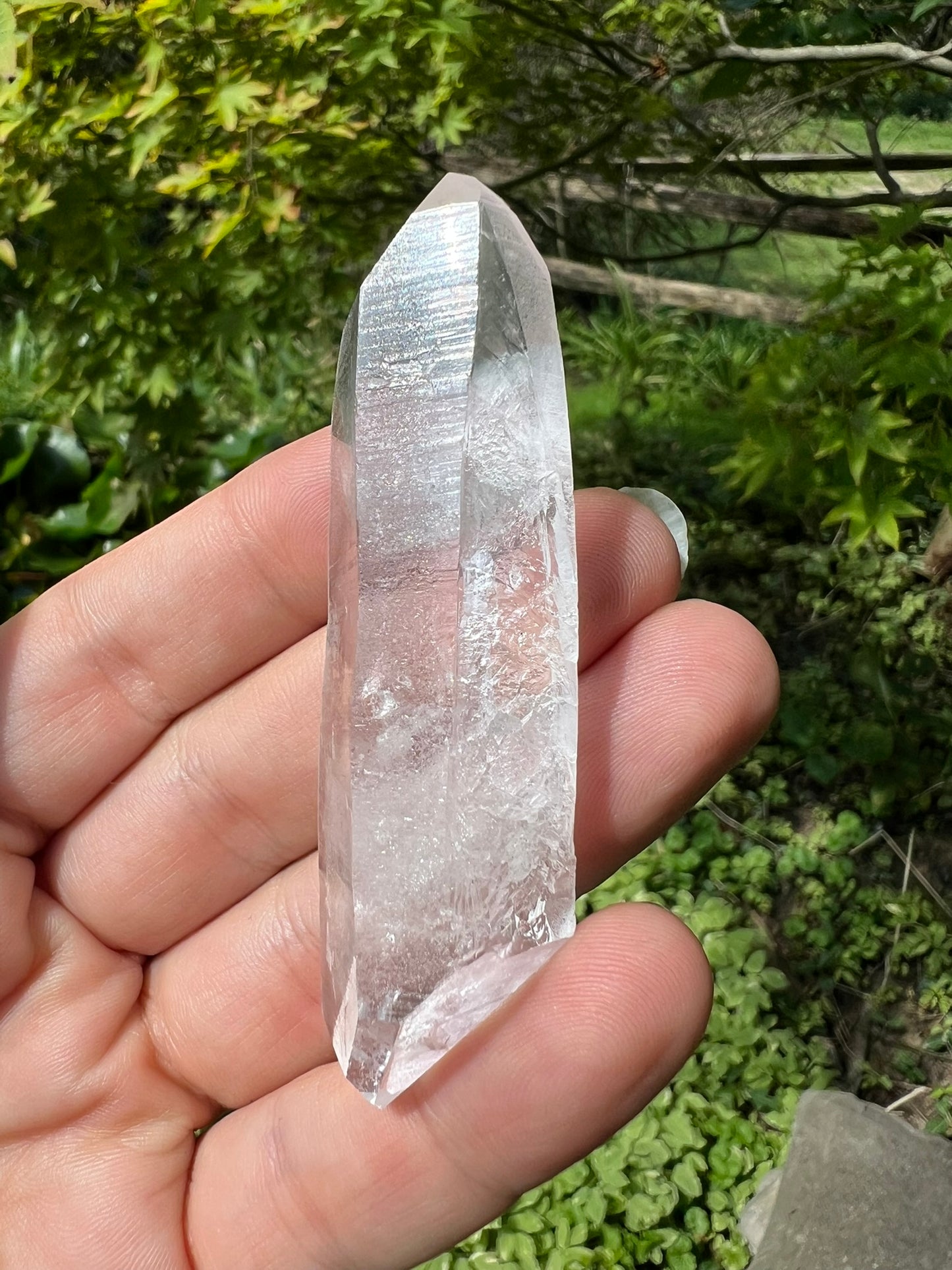 Lemurian Quartz Double Terminated Quartz Point ~ Brazil
