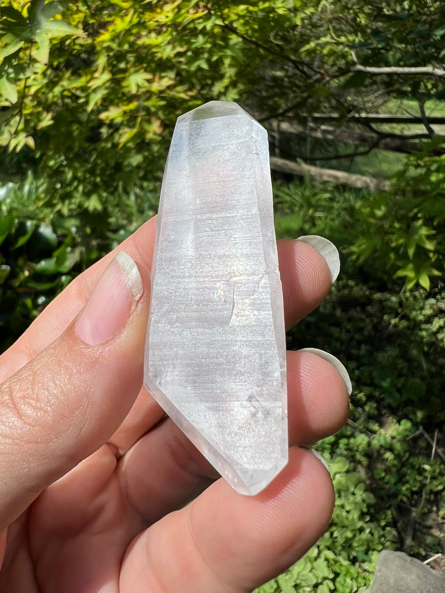 Lemurian Quartz Double Terminated Quartz Point ~ Brazil