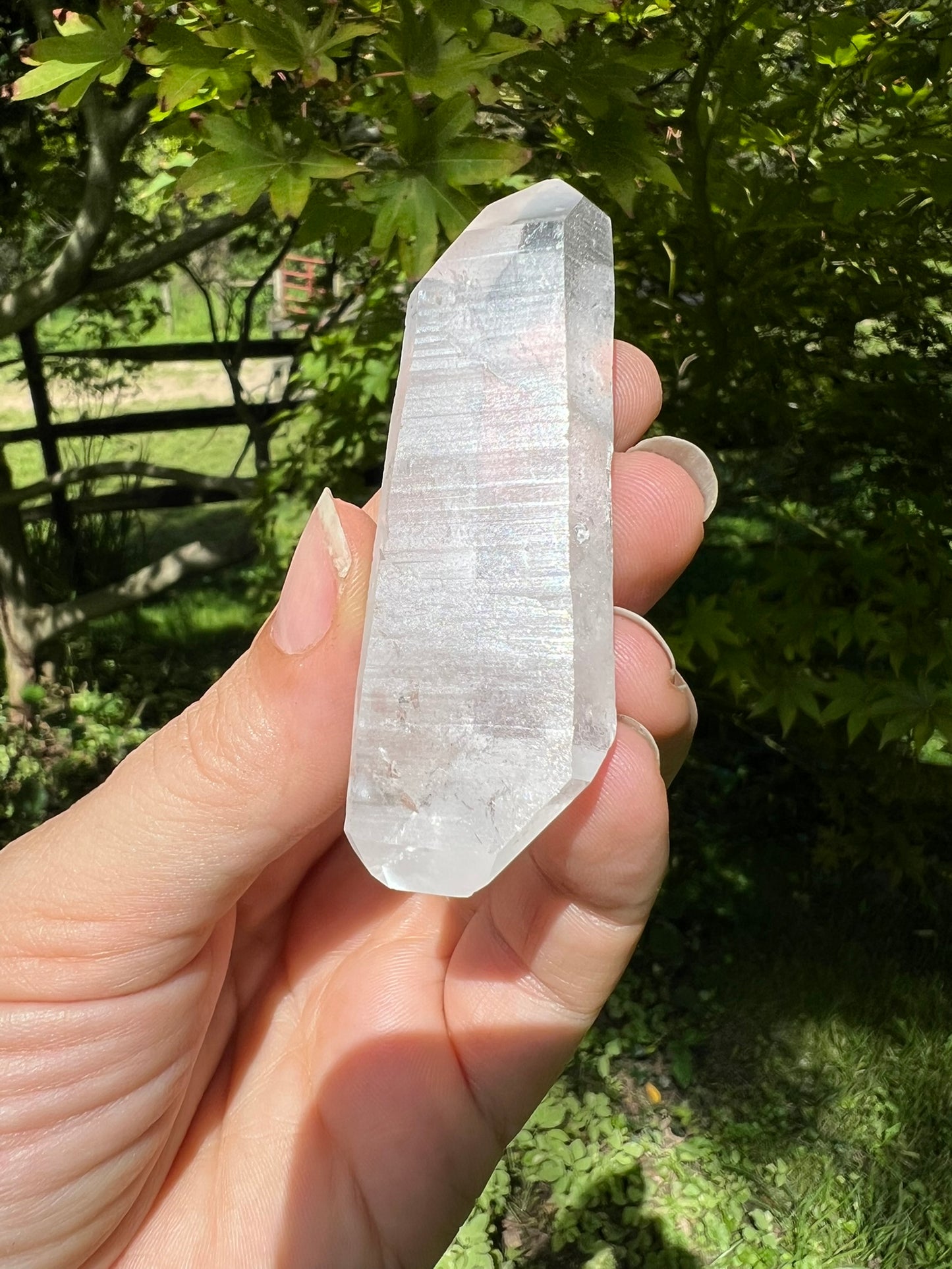 Lemurian Quartz Double Terminated Quartz Point ~ Brazil
