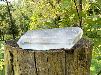 Lemurian Quartz Double Terminated Quartz Point ~ Brazil