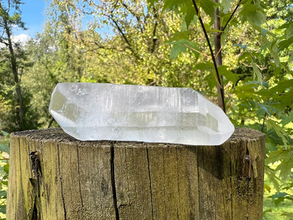 Lemurian Quartz Double Terminated Quartz Point ~ Brazil