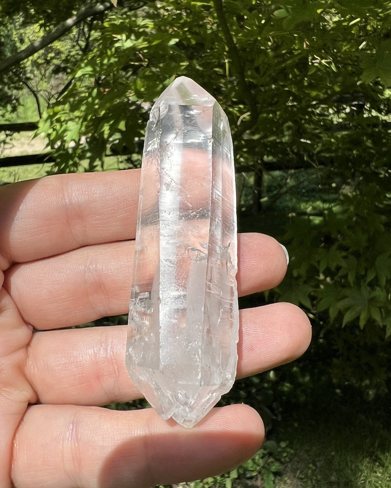 Lemurian Quartz Double Terminated Quartz Point ~ Brazil