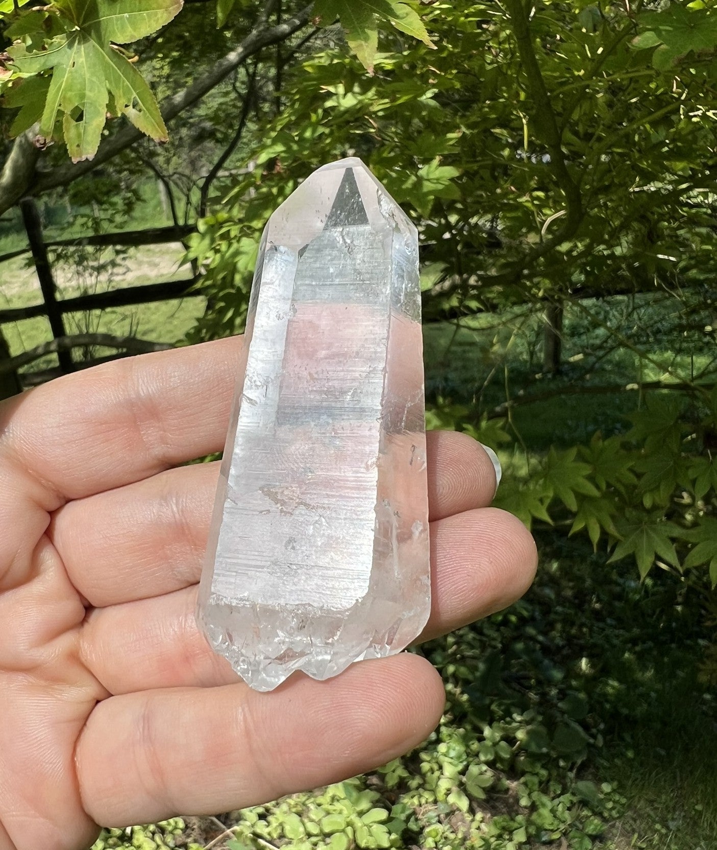 Lemurian Quartz Double Terminated Quartz Point ~ Brazil