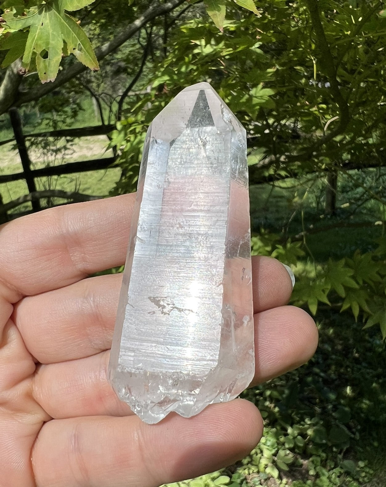 Lemurian Quartz Double Terminated Quartz Point ~ Brazil